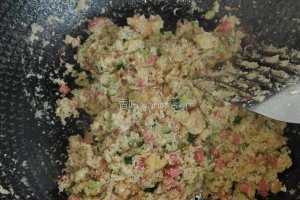 花样炒豆渣的做法图解15