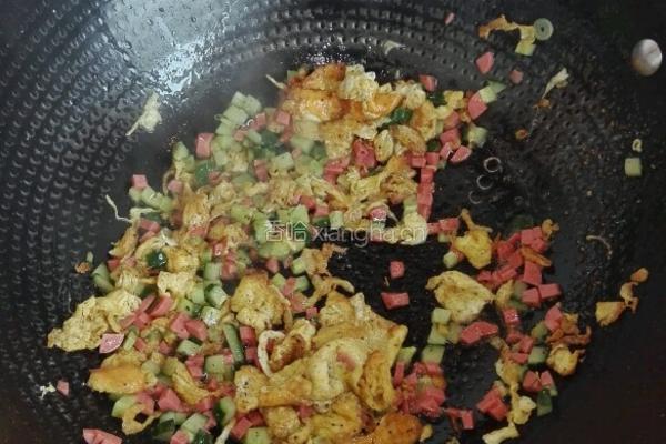 花样炒豆渣的做法图解14