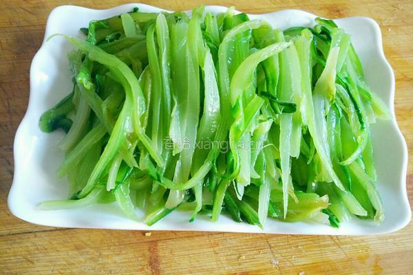 耗油根达菜的做法图解10