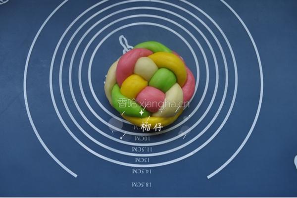 彩色绣球面包做法的做法图解13