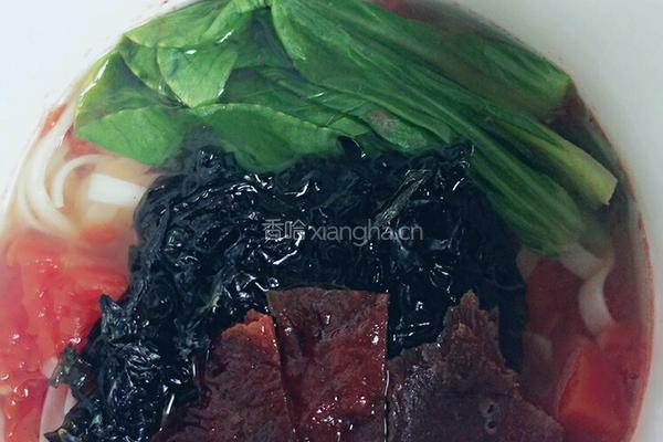 校园食谱之清煮挂面