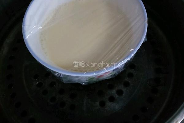 超简单鸡蛋牛奶布丁的做法图解6