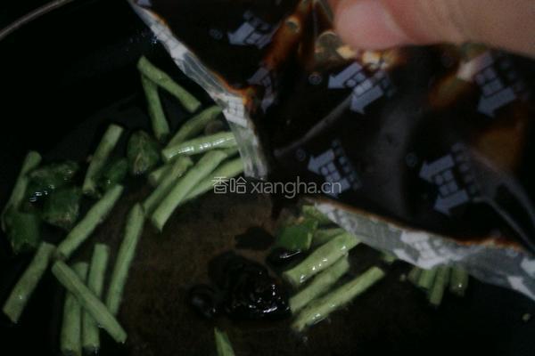 辣豇豆炒饭的做法图解7