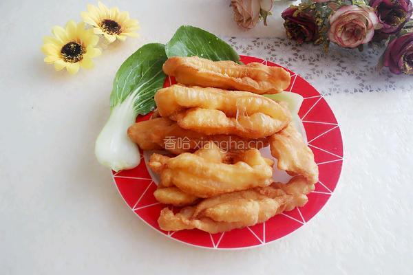 自制油条