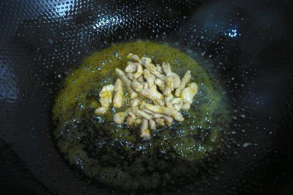黄豆芽炒肉丝的做法图解3