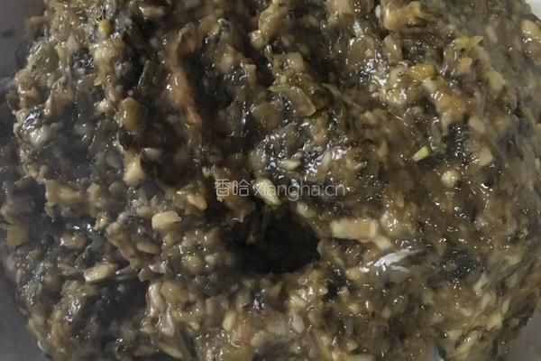 雪菜笋丝黄鱼馄饨的做法图解7