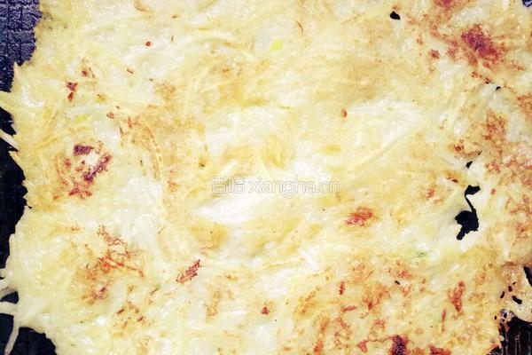 黄金土豆丝摊饼的做法图解4