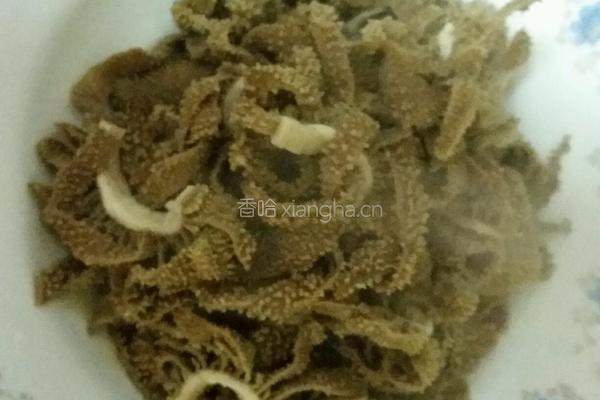 爆炒百叶金针菇的做法图解3
