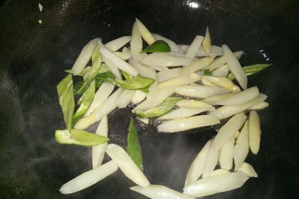 素炒白芦笋的做法图解4