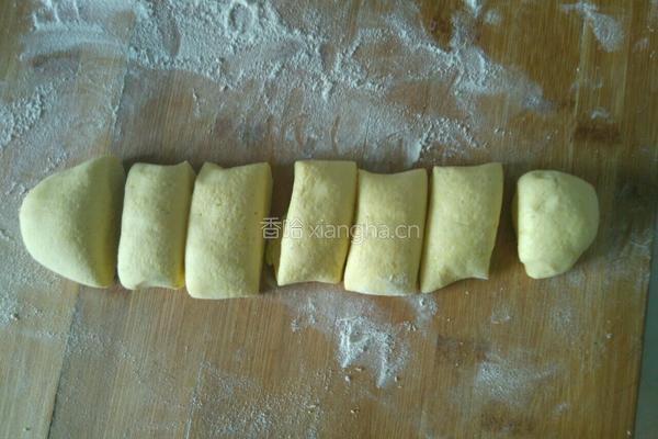 韮菜肉杂粮包的做法图解6