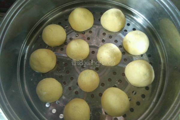 韮菜肉杂粮包的做法图解8