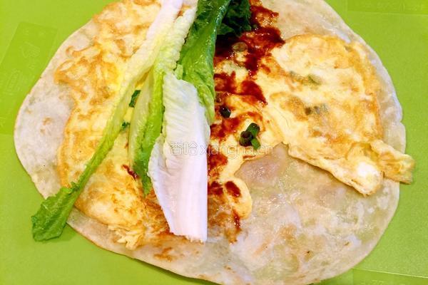 文一大饼鸡蛋的做法图解4