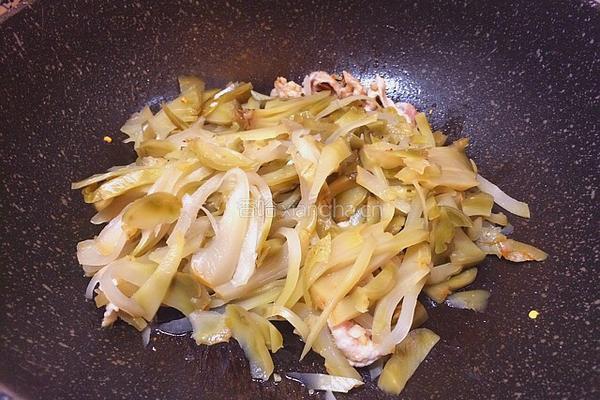 榨菜肉丝的做法图解4