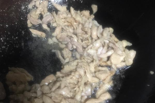 肉丝油焖香菇的做法图解4