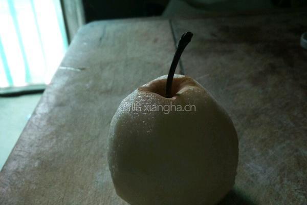 蓝莓蒸梨的做法图解2