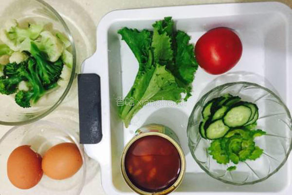 杯子沙拉的做法图解1