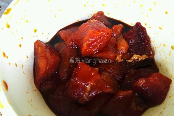 菠萝咕噜肉的做法图解2