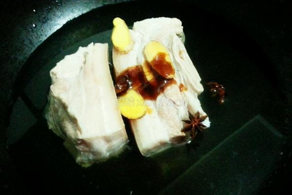 梅菜扣肉的做法图解3