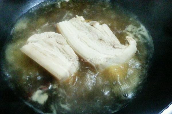梅菜扣肉的做法图解4
