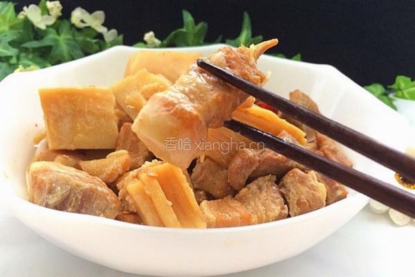 春笋烧肉的做法图解14