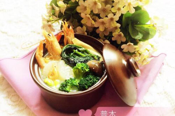 菊花叶咸泡饭的做法图解19