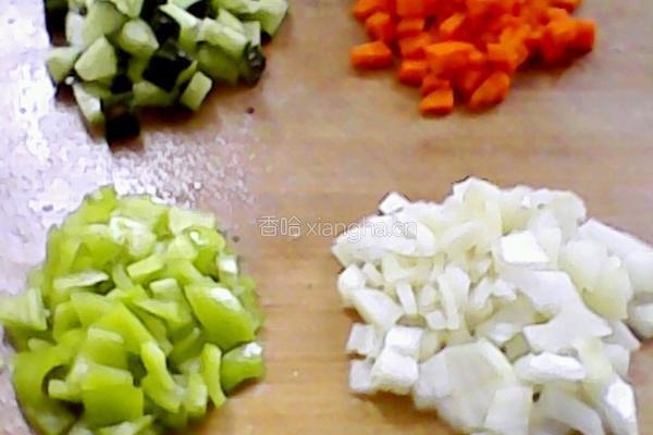 菠蘿炒飯的做法图解4