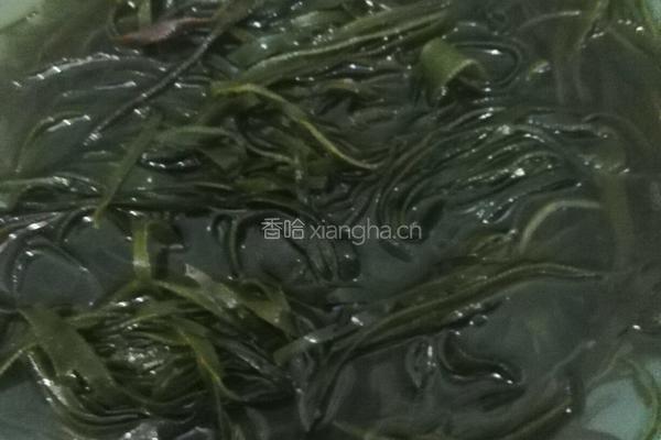 麻油海带丝的做法图解1
