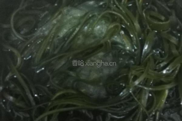 麻油海带丝的做法图解2