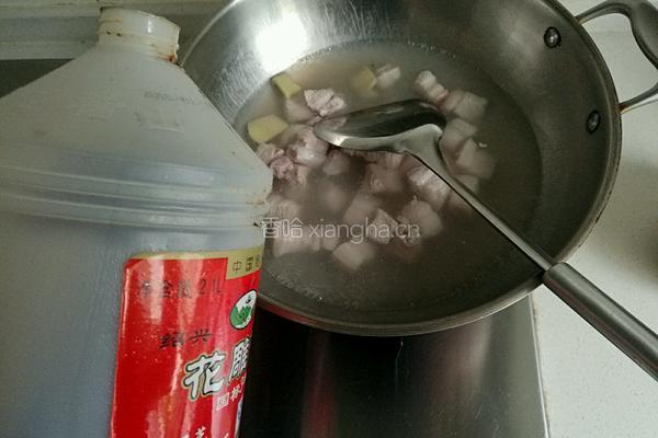 花雕红烧肉的做法图解4