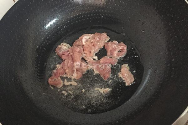 肉片炒青瓜的做法图解4