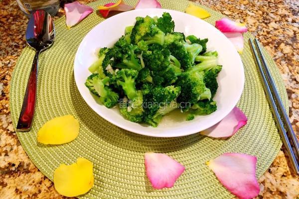 文一Cooking 蒜蓉西兰花的做法图解7