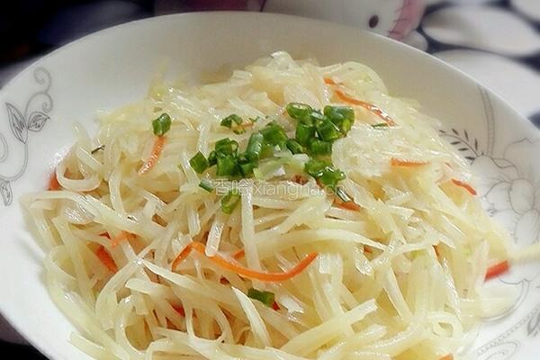 清炒胡萝卜土豆丝的做法图解6