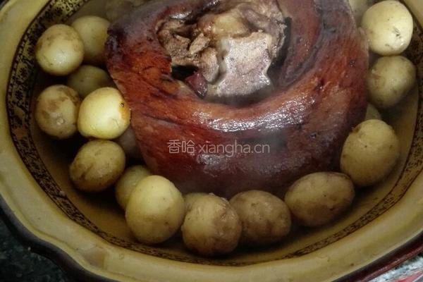 土豆肘子的做法图解4