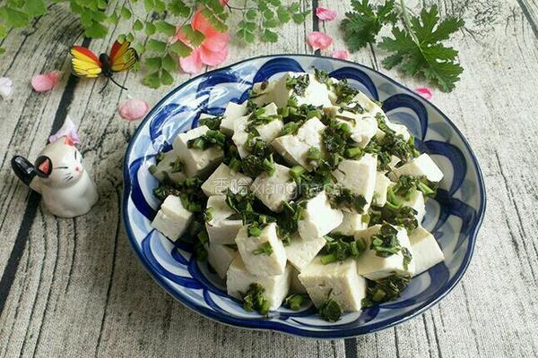 椿芽拌豆腐