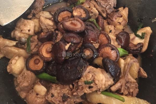 香菇烧鸡的做法图解5