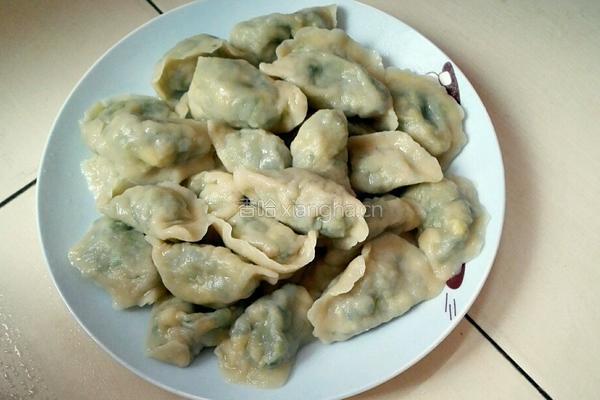 槐花饺子的做法图解10