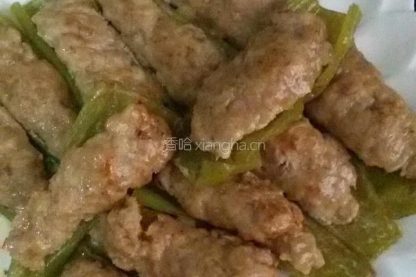 虎皮椒肉饼