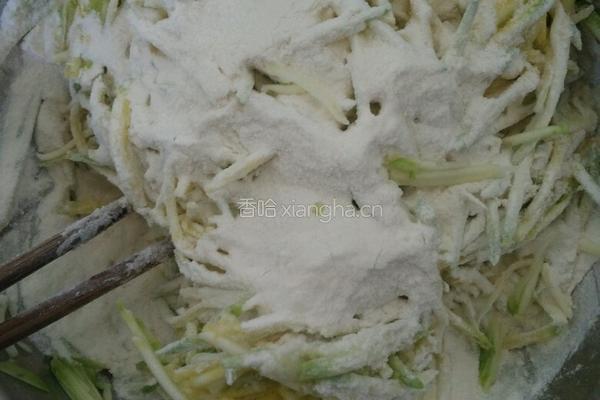葫芦煎塌子的做法图解4