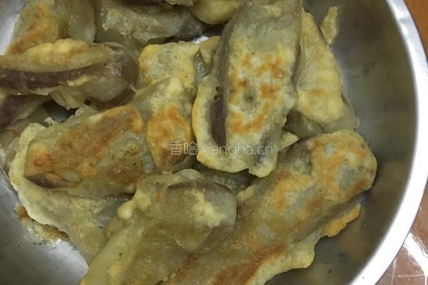 香煎茄子的做法图解4