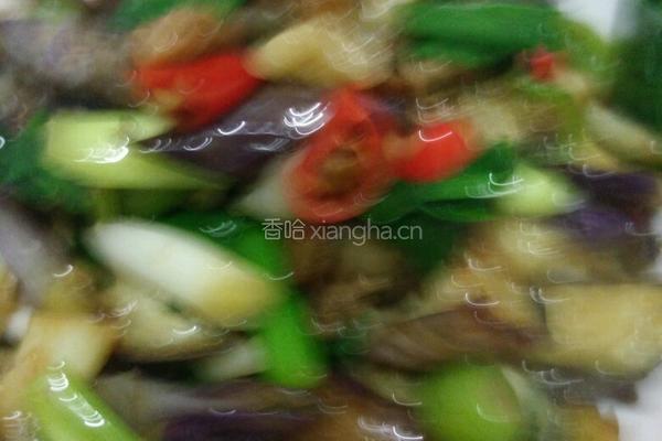 油焖茄子的做法图解8