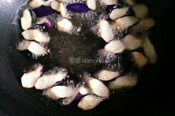 油焖茄子的做法图解3