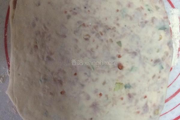 千层香葱牛肉饼的做法图解8