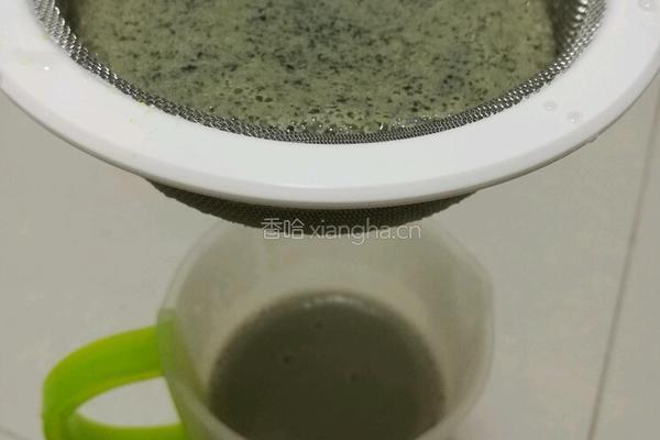 解毒养颜黑豆浆的做法图解4