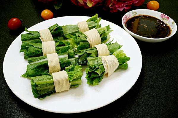 麻汁莴笋叶的做法图解9