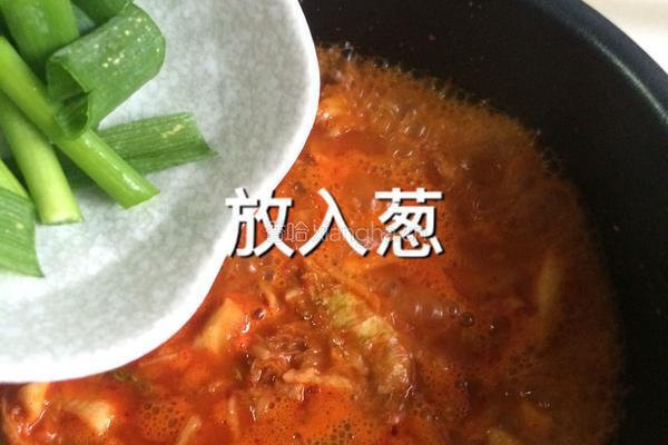 辣白菜汤的做法图解15