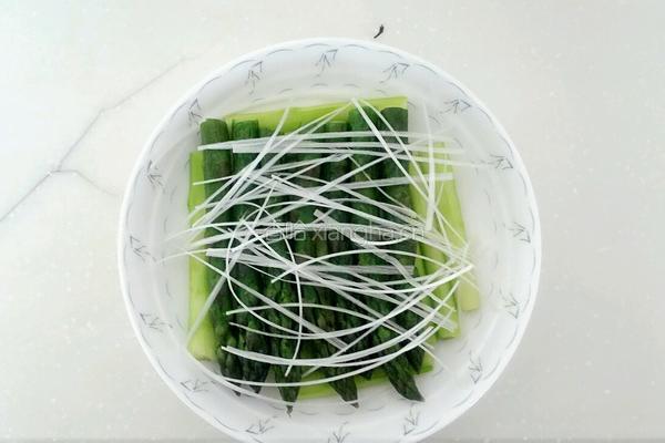 油淋芦笋的做法图解4