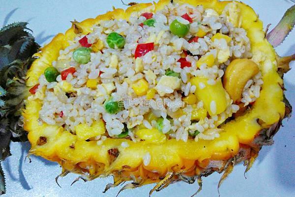 菠萝炒饭的做法图解19