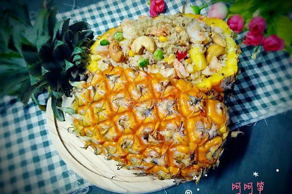 菠萝炒饭的做法图解24