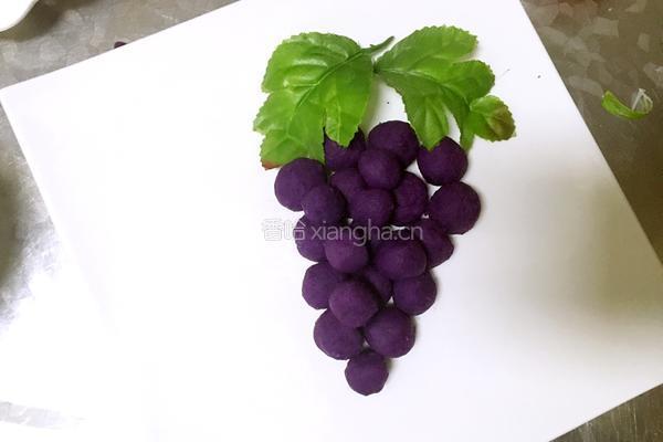 蜂蜜紫薯小葡萄的做法图解6
