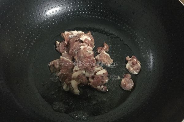彩椒肉片的做法图解2
